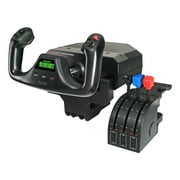 Saitek Pro Flight Yoke for PC and Mac - Cable - USB - PC, Mac - 4 ft Cable