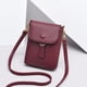 thumbnail image 4 of Bolso para teléfono móvil, bolso pequeño para mujer, bolso informal de moda para mujer, mini bolso bandolera de color sólido fresco, 4 of 6