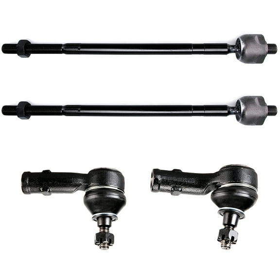 ECCPP Front Tie Rod End Inner And Outer Fit 2008 for Ford Focus 4pcs EV80632 ES800304 ES800305