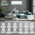 thumbnail image 6 of Cooper & Hunter 28000 BTU 230V Wall Mounted Tri 3 Zone Mini Split Heat Pump Air Conditioner 9K+9K+9K Cover 1200 Sq Ft WiFi, 6 of 11
