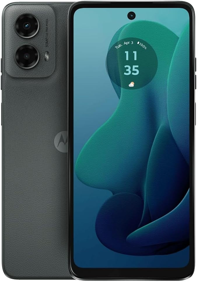 No Plan-Unlocked Device Motorola Moto G 5G 2024 Cell Phone 128GB 4GB RAM Sage Green