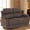 Brown, variant on Electric Reclining Loveseat Sofa with 8-Point Vibration Massage, Bluetooth Speakers, Storage Console and Cup Holders for Living Room & Home Theater(Gray, Loveseat)