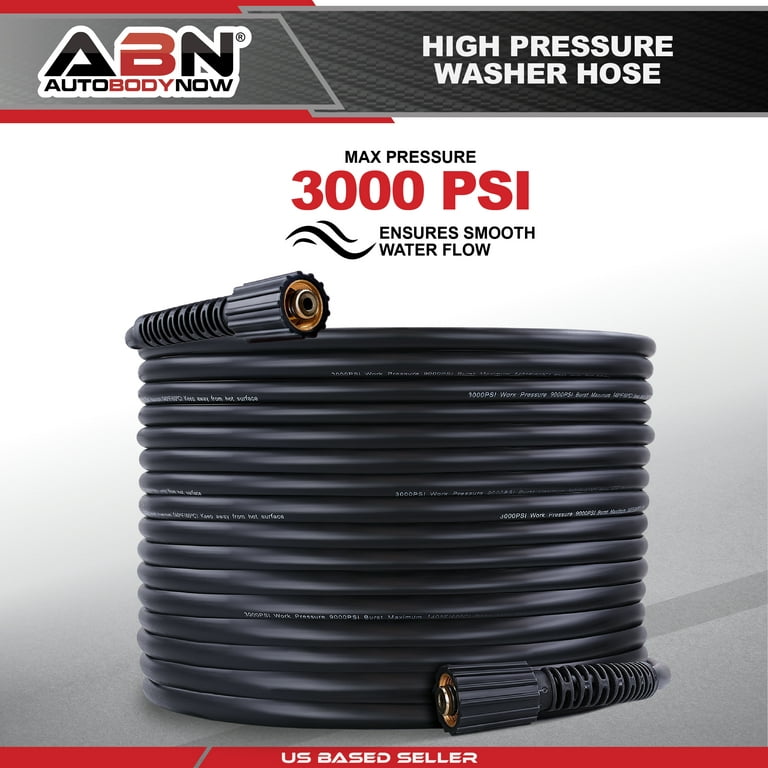 ABN 3/8 Air Compressor Hose 50 Ft - 300 PSI Flex Air Hose - PVC