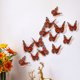 thumbnail image 5 of GOOHOCHY 12 piezas 3D mariposas pegatinas de fiesta decoraciones de 3 capas de bricolaje de diy calcomanías, 5 of 8