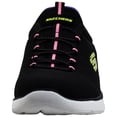 thumbnail image 2 of Zapatillas Skechers Summits para Mujer Negro Morado Talle 8W, 2 of 7