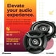 thumbnail image 5 of Altavoces para coche Pioneer TS-F1035R de 2 vías coaxiales de 4 pulgadas, 5 of 6