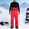 thumbnail image 5 of AzureSilk Ski Pants Women Insulated Ski Bib Overalls Snowboarding Pants Adjustable Shoulder Strap Snowsuit, Sizes XS-3XL, 5 of 5