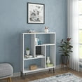 thumbnail image 2 of Ada Home Décor Arven 3 Tier Bookcase, White, 2 of 7