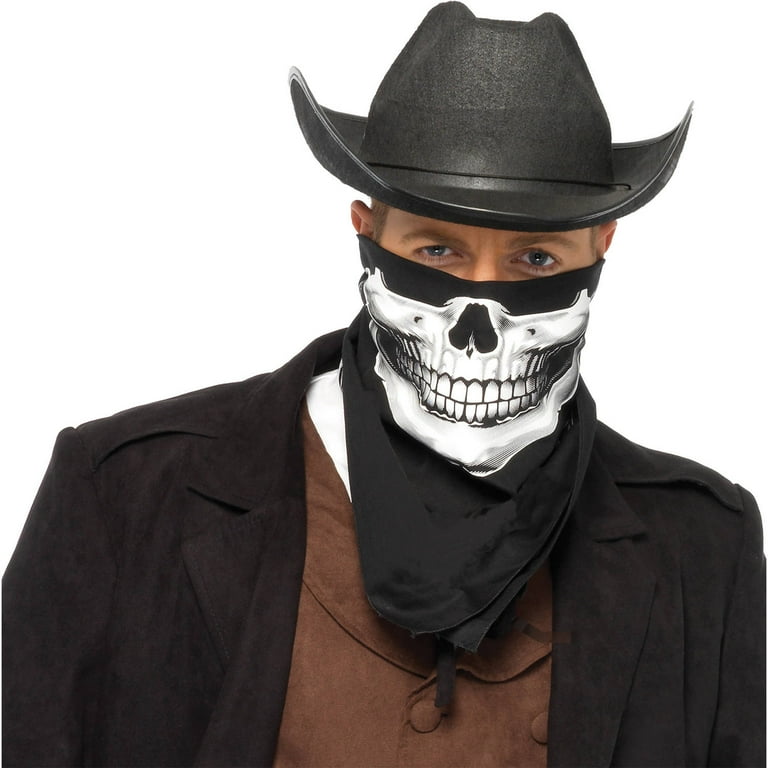 Leg Avenue Unisex Skull Bandana Halloween Accessory