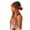 RD4, variant on Shadoumai Christmas Elf Hat with Long Tail Stretchy Knitted Santa Beanie Women Men Festive Xmas Party Cap for Holiday