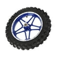 thumbnail image 1 of Bike Wheel Tire, Disc Brake Wheel 2.5-10in Antirust  For 47cc 49cc 2 Stroke Blue, 1 of 8