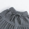 thumbnail image 4 of Summer Saving! Ashirexll Summer Skirts, Midi Skirt, Girl's Solid Color Knitted Pleated Skirt Flounce Retro Skirt, 4 of 6
