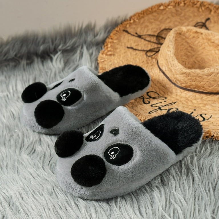 Fluffy discount slippers walmart