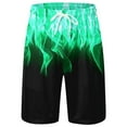 thumbnail image 4 of XINPING Mens Swim Trunks 2xl Big and Tall Breathable Solid Color Quick-Dry Patriotic Swimming Trunks with Pockets Anti-Chafe Fishing Shorts for Men, 4 of 4