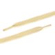 thumbnail image 4 of 2 Pares De Cordonas Cintilla Agujetas De Capa Doble Gruesas Planas Huecas Unisexo Beige 100cm / 39.37, 4 of 4