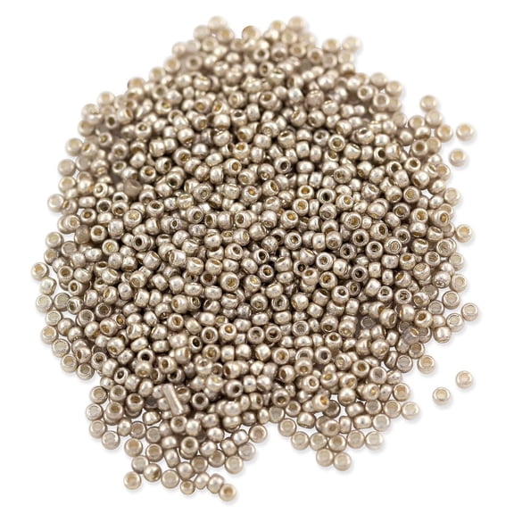 Czech Seed Beads - 11/0 Silver (10 Grams)