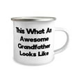 thumbnail image 2 of Cute Grandfather Gifts, This What An Awesome Grandfather Looks, Grandfather 12oz Camper Mug From Grandchild, Gifts For Grandpa, Funny grandfather gifts, Gifts for funny grandfathers, Grandfathers who, 2 of 2