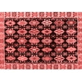 thumbnail image 1 of Ahgly Company Machine Washable Indoor Rectangle Abstract Red Modern Area Rugs, 5' x 8', 1 of 4