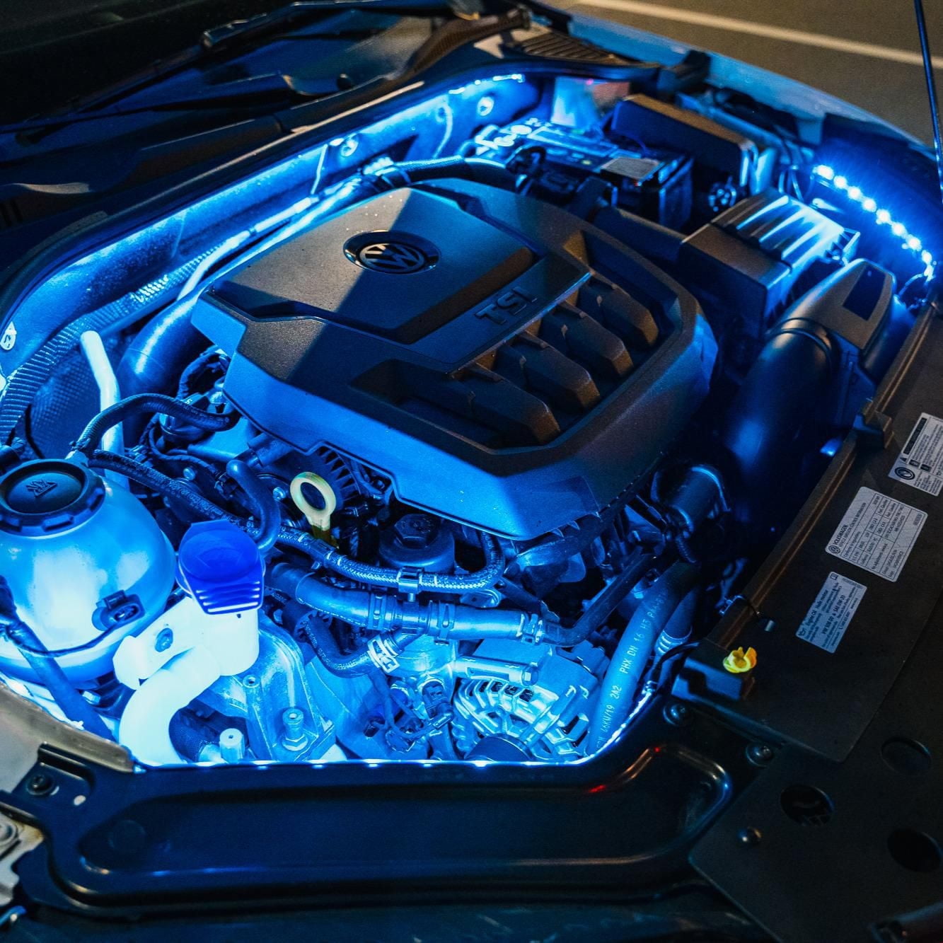 DELCommande - Extérieur Kit de bande LED couleur personnalisée complète