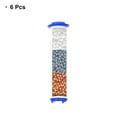 thumbnail image 3 of 6 Pcs Shower Head Filter 3.5 Inch PP Cotton Filter Cartridge Replacement With Calcium Balls High-Pressure Handheld Fan, 3 of 7