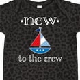 thumbnail image 4 of Inktastic Baby Boy New to the Crew Sailboat Boys or Girls Baby Bodysuit, 4 of 5