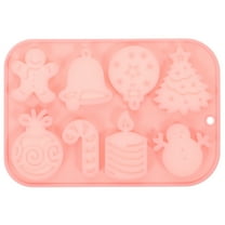 Gymnture christmas Silicone Christmas Chocolate Molds - Holiday Baking Moulds
