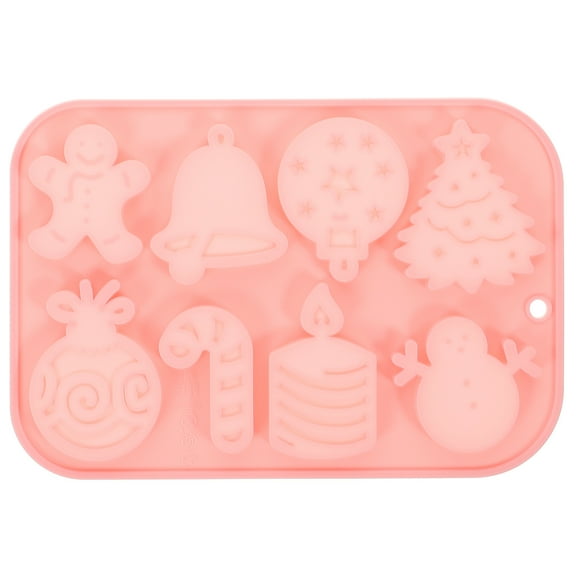 Gymnture christmas Silicone Christmas Chocolate Molds - Holiday Baking Moulds