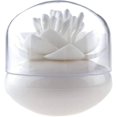 thumbnail image 1 of Soporte para hisopos de algodón Lotus Soporte para hisopos de algodón Soporte para bastoncillos de algodón Elegante regalo de cumpleaños Caja para hisopos de algodón Soporte para p, 1 of 5