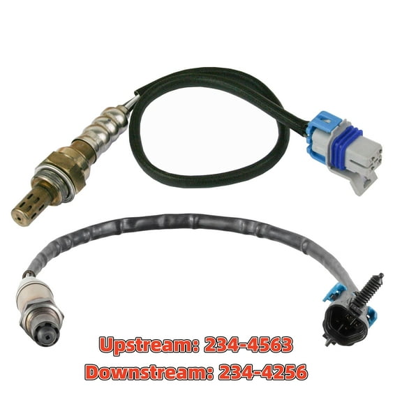 Maxfavor 2Pcs O2 Oxygen Sensor for 2012-2015 Chevrolet Silverado 2500 HD Silverado 3500 HD 2012-2015 GMC Sierra 2500 HD