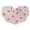 Light Pink, variant on WNVMWI Newborn Cotton Muslin Bibs Baby Snap Absorbent Drool Towel Infant Feeding Teething Reusable Bib Blue