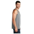 thumbnail image 3 of Port & Company Men's Casual Core Cotton Tank Top Athletic Heather PC54TT 3X-Large, 3 of 3