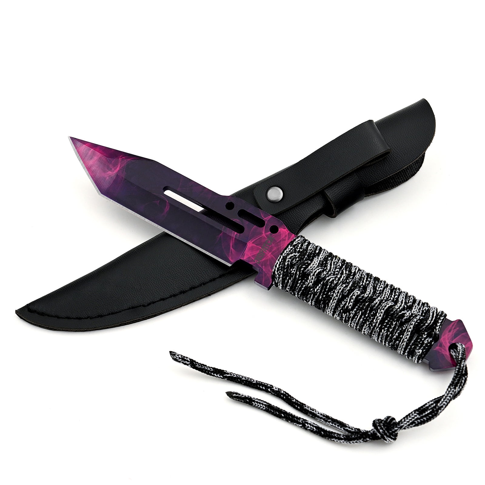 Dispatch 4.5" MultiColor Fixed Blade, Hunting Knife, Tactical Knife