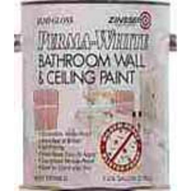 Zinsser Zinsser 2761 Mildew Proof Interior Paint Semi Gloss, White, 1