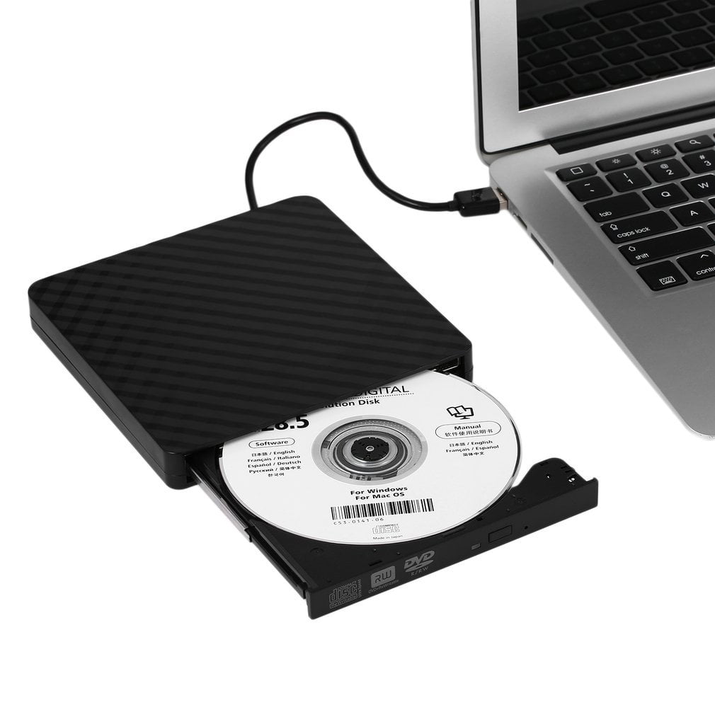 2018 NEW External DVD ROM Optical Drive USB 2.0 CD/DVD-ROM CD-RW Player