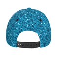 thumbnail image 6 of Balery Blue Glitter Baseball Cap For Women Men,Adjustable Size For Running Workouts And Outdoor Activities All Seasons, 6 of 9