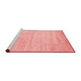 thumbnail image 2 of Ahgly Company Machine Washable Indoor Rectangle Solid Red Modern Area Rugs, 4' x 6', 2 of 4