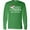 Kelly Green, variant on Inktastic I Believe in Santa 2 Long Sleeve T-Shirt