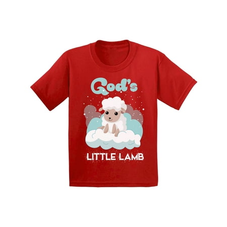 

Awkward Styles God s Little Lamb Infant Shirt Cute Baptism Gifts Kids Religious Tshirts Christian Shirts for Boys Christian Shirts for Girls Gifts for God Lover Religious Holiday God T shirt for Kids