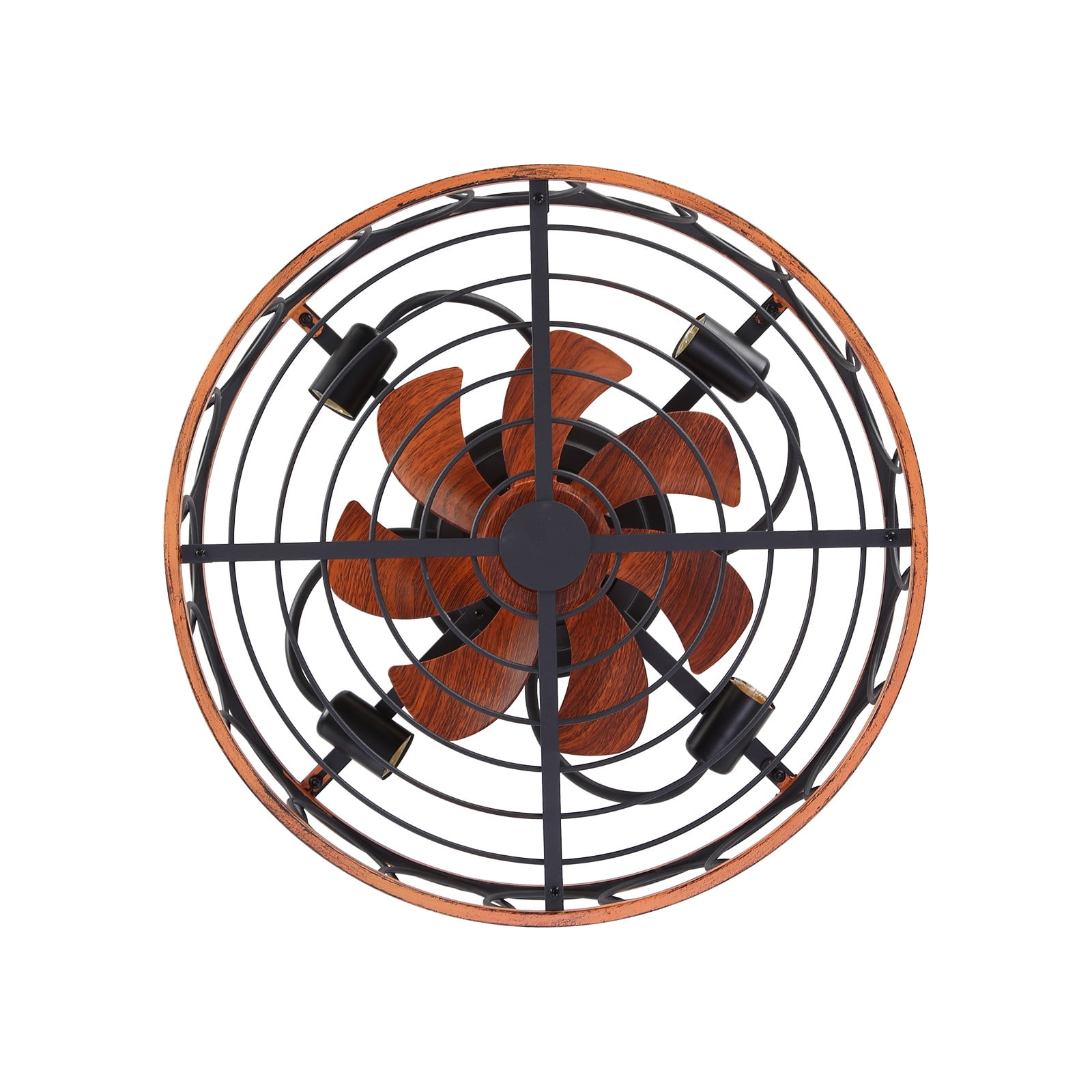 Jikolililili Bladeless Ceiling Fan With Light And Remote Control, Low