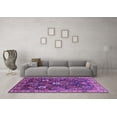 thumbnail image 3 of Ahgly Company Indoor Rectangle Oriental Purple Traditional Area Rugs, 7' x 10', 3 of 4