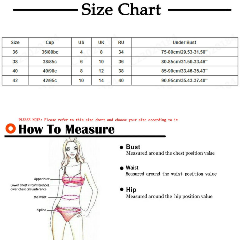 Snoarin Plus Size Bras for Women Wire Free Underwear Full Coverage Bra Push  Up Lace Bra Everyday Underwear Bras 36C-42C on Clearance 