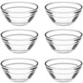 thumbnail image 4 of NICEXMAS  6 Pcs Pudding Dinnerware Bozai Cake Bowl Clear Dessert Bowls, 4 of 8