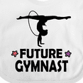 thumbnail image 4 of Inktastic Future Gymnast Cute Girls Girls Baby Bib, 4 of 4