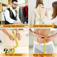 thumbnail image 4 of Mazepoly 5 Packs 120 Inch/300cm Tape Measure,  Dual Scale Measuring Tape for Body Measurements, Sewing Fabric Soft Small Cloth Tailor Waist Tape Measure Body Measuring Tape, 4 of 8