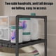thumbnail image 5 of Storage Rack With Dirty Clothes Basket Stainless Steel 2-Layer Bathroom Storage Rack Bathroom Storage And Storage Can Accommodate Toiletries, 5 of 8