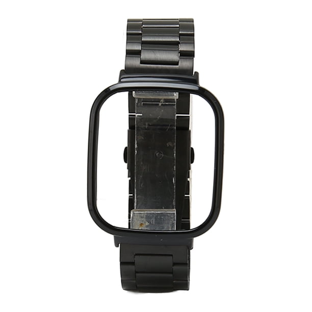 Correa De Reloj Correa De Caja Protectora, 2 En 1 Correa De Reloj De Acero Inoxidable Ajustada Para Redmi Watch 3