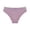 Purple, variant on CAIXIA Seamless Underwear for Women Lace No Show Panties for Women Tummy Control Soft Silky Mid Waist Everyday Briefs Seamless Bikini Panties