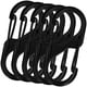 thumbnail image 2 of Ganchos de Seguridad DualHold 5Pzas 15kg Forma S Bloqueo Automático Negro Aleación de Zinc., 2 of 2