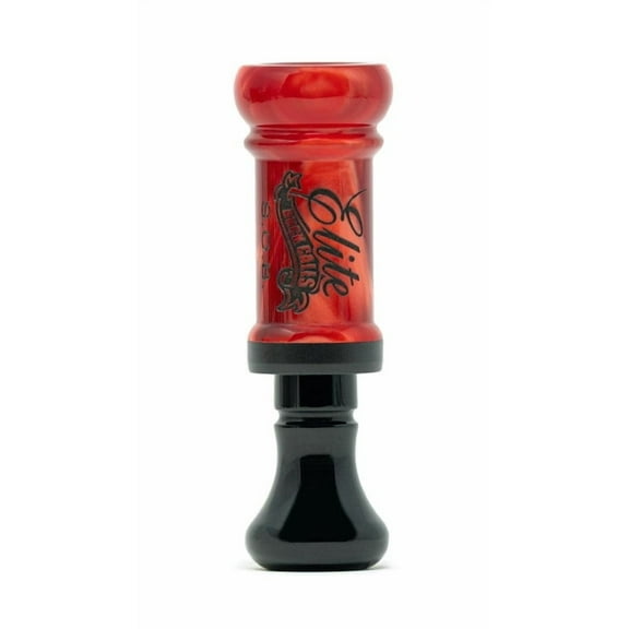 Elite Duck Calls S.O.B. "Son of Butcher" - Acrylic - Single Reed - Red Pearl / Black