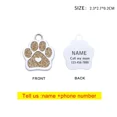 thumbnail image 1 of Love Claw Pet Dog Tag Custom Logo Personalized Free Engraving Cat Puppy Name ID Tags Anti-Lost Keychain Dog Chain Accessories, 1 of 5